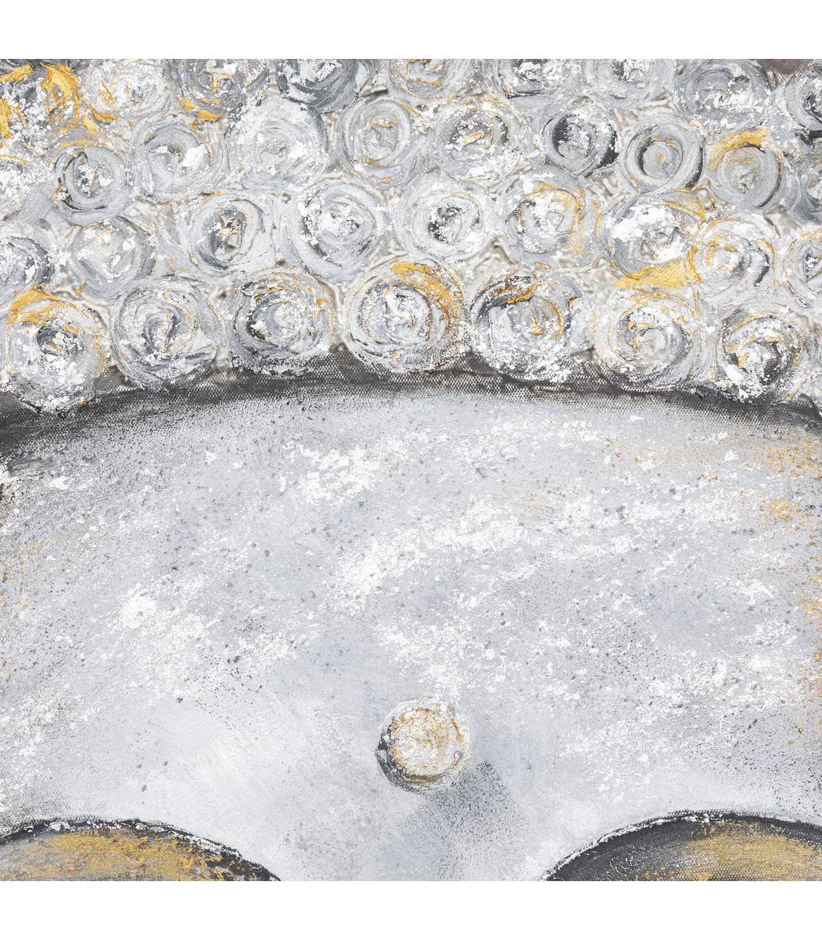Tableau Toile murale peinte Bouddha 100 x 100 cm - Image 3