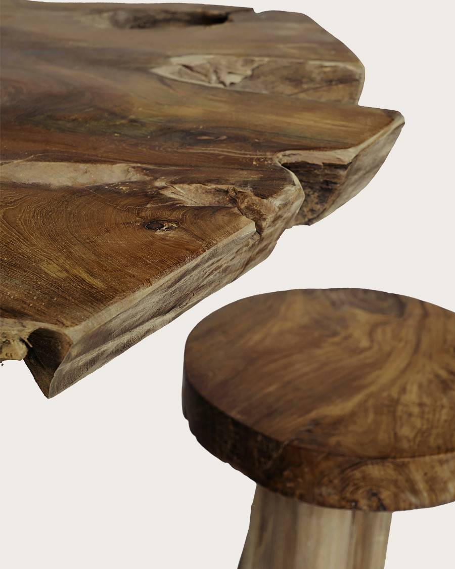 Forest - Table bar en bois massif - UNIQKA - Image 4