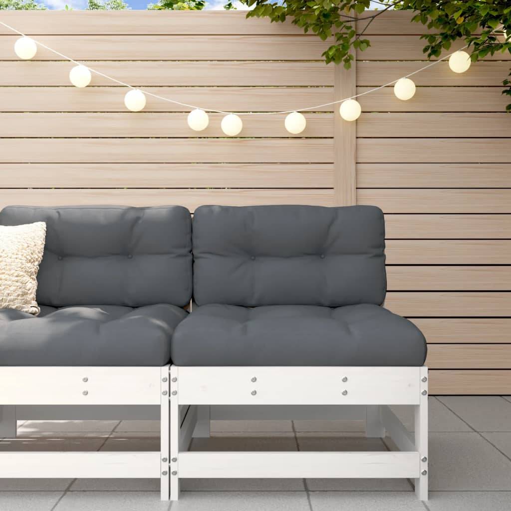 Prolenta Premium - Banc de jardin Blanc 62 X 62 cm - Prolenta Premium - Image 1