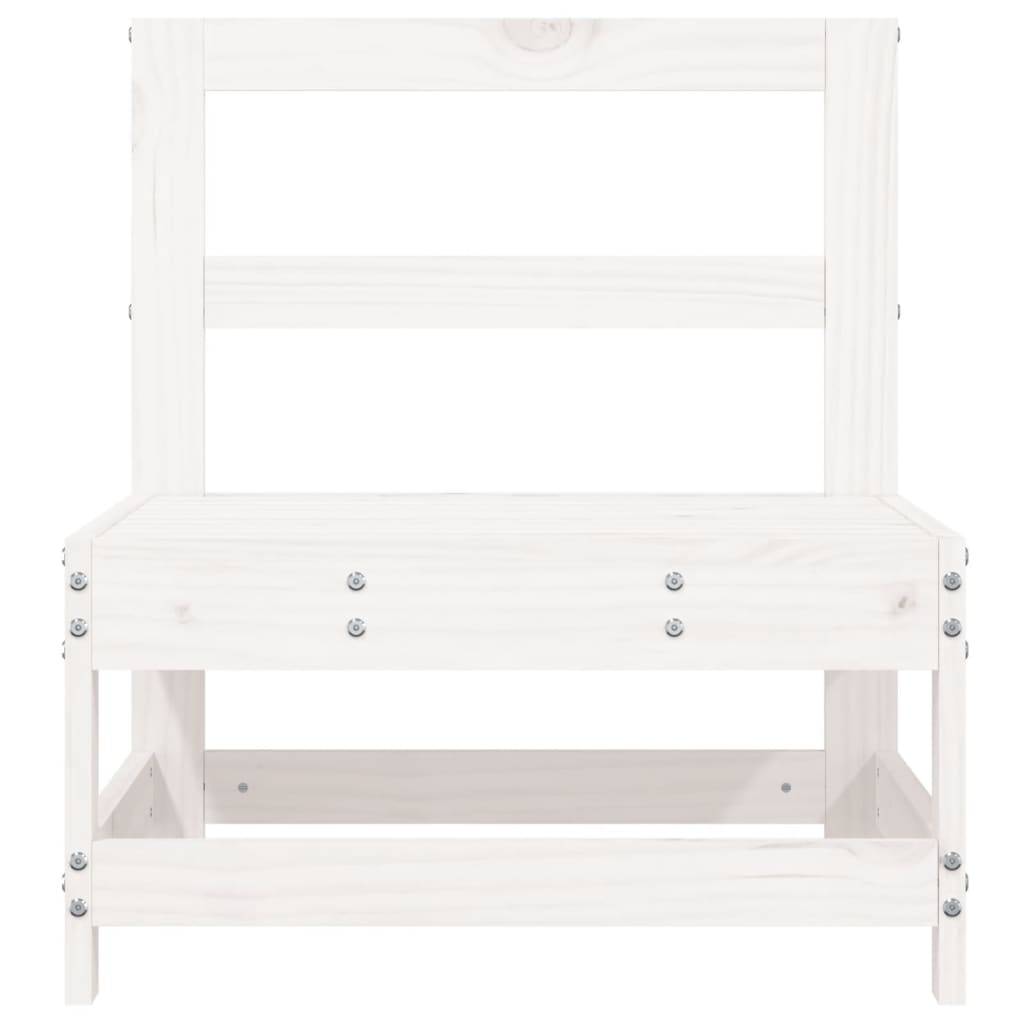 Prolenta Premium - Banc de jardin Blanc 62 X 62 cm - Prolenta Premium - Image 3