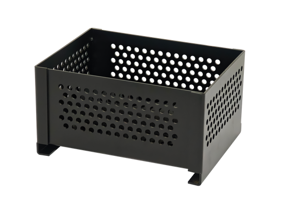 Practo home - Panier à pellets acier pour cheminée ou poêle à bois 14x26x20cm - PRACTO HOME - Image 4