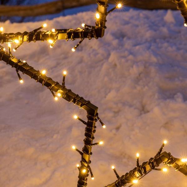 Lotti - Etoile lumineuse 2D à planter D75cm 100 LED blanc chaud 8 jeux lumières IP44 SMART Connect 31V Lotti - Image 10