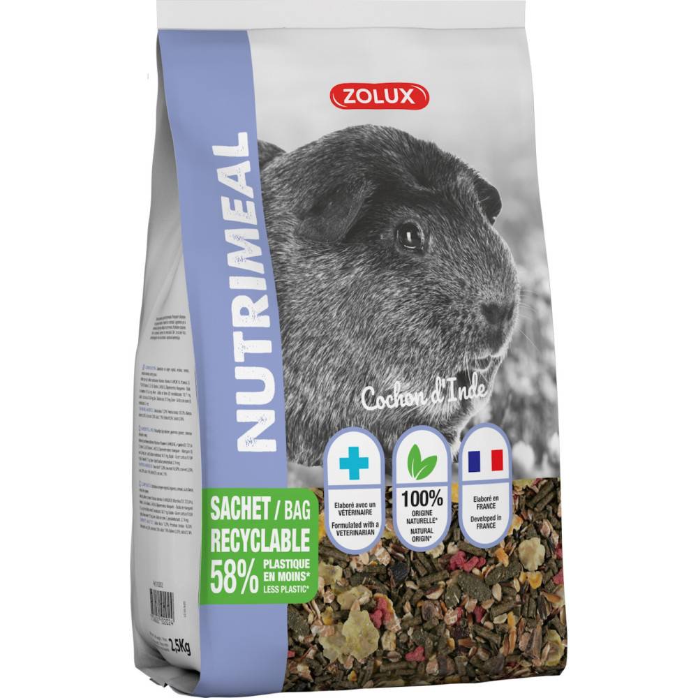 Zolux - zolux - Granulés pour cochon d'inde nutrimeal 2.5kg - Image 3