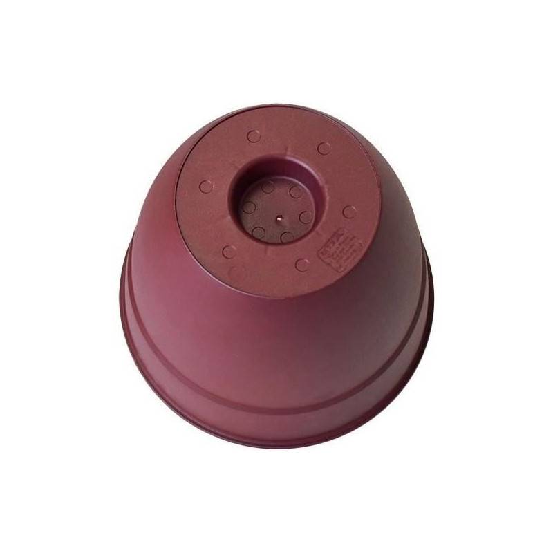 Eda - Pot De Fleur Osaka ø 40 Cm - Volume 28,3 L - Rouge Bourgogne - Eda - Image 3