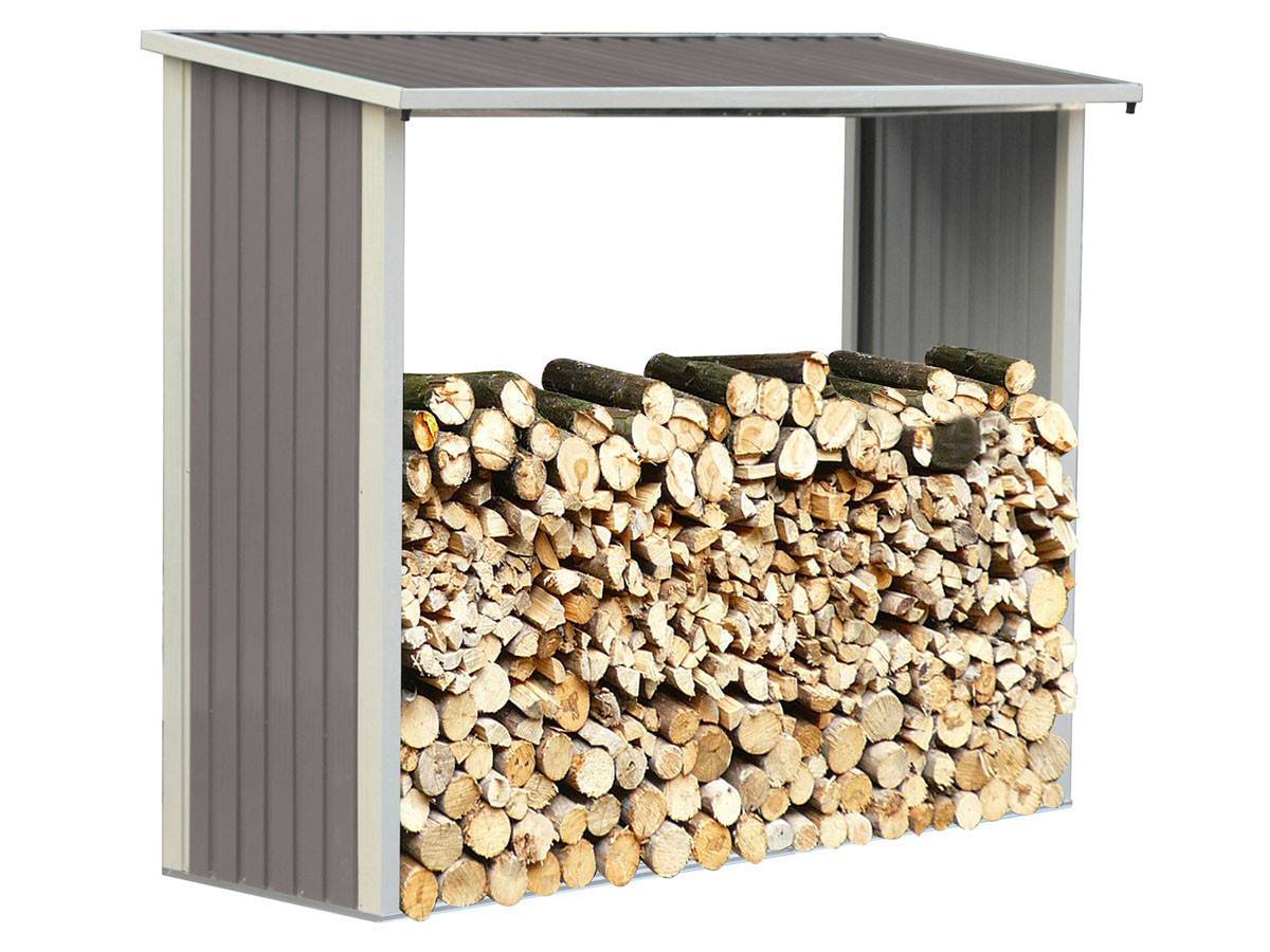 Abri Bûches Métal "victor" - 1.68 M² -habitat Et Jardin - Image 1