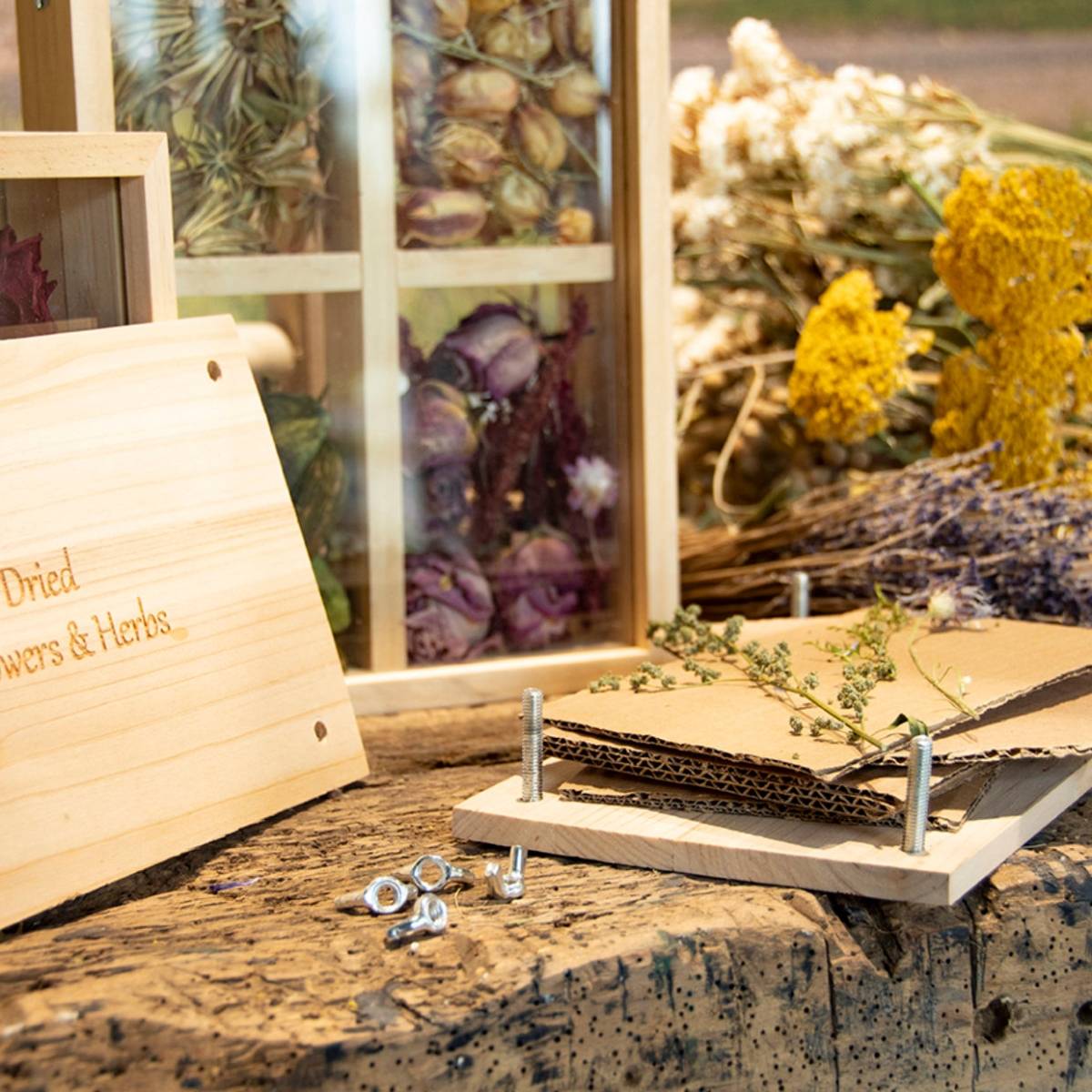 Esschert Design - Presse fleurs et herbes avec cordes - Esschert Design - Image 5
