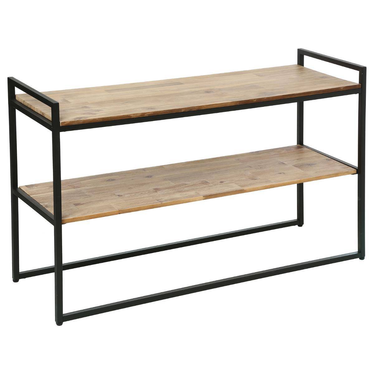 Atmosphera - Console "Edena" acacia L120cm - Atmosphera Créateur d'intérieur - Image 2