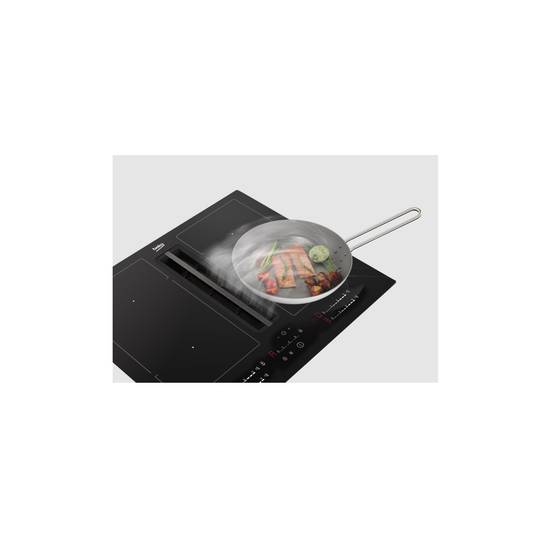 Beko - Table de cuisson induction aspirante 60cm 4 feux 7400w HIXI64700UF1 Beko - Image 4