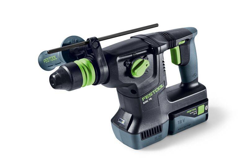 Perforateur burineur sans fil KHC 18 5,0 EBI-Plus - FESTOOL - avec 2 batteries 18V 5.0Ah - chargeur - Systainer - 577448 - Image 2