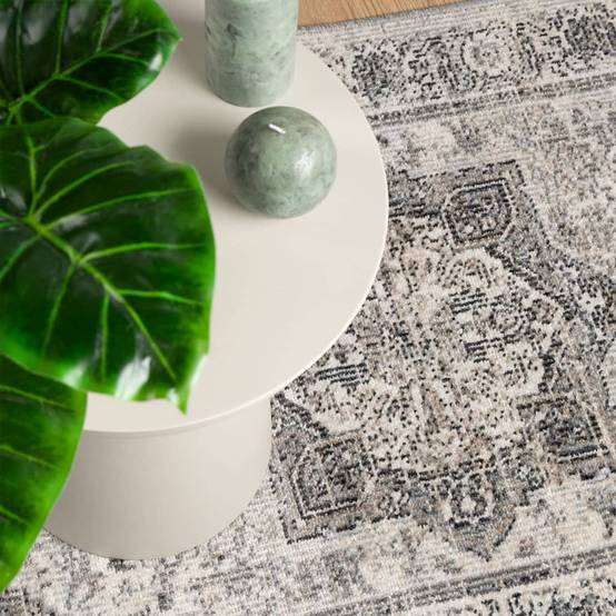 Tapis de terrasse - Tapis ARBIZU intérieur extérieur design vintage 200x280 cm-JU532 - Image 7