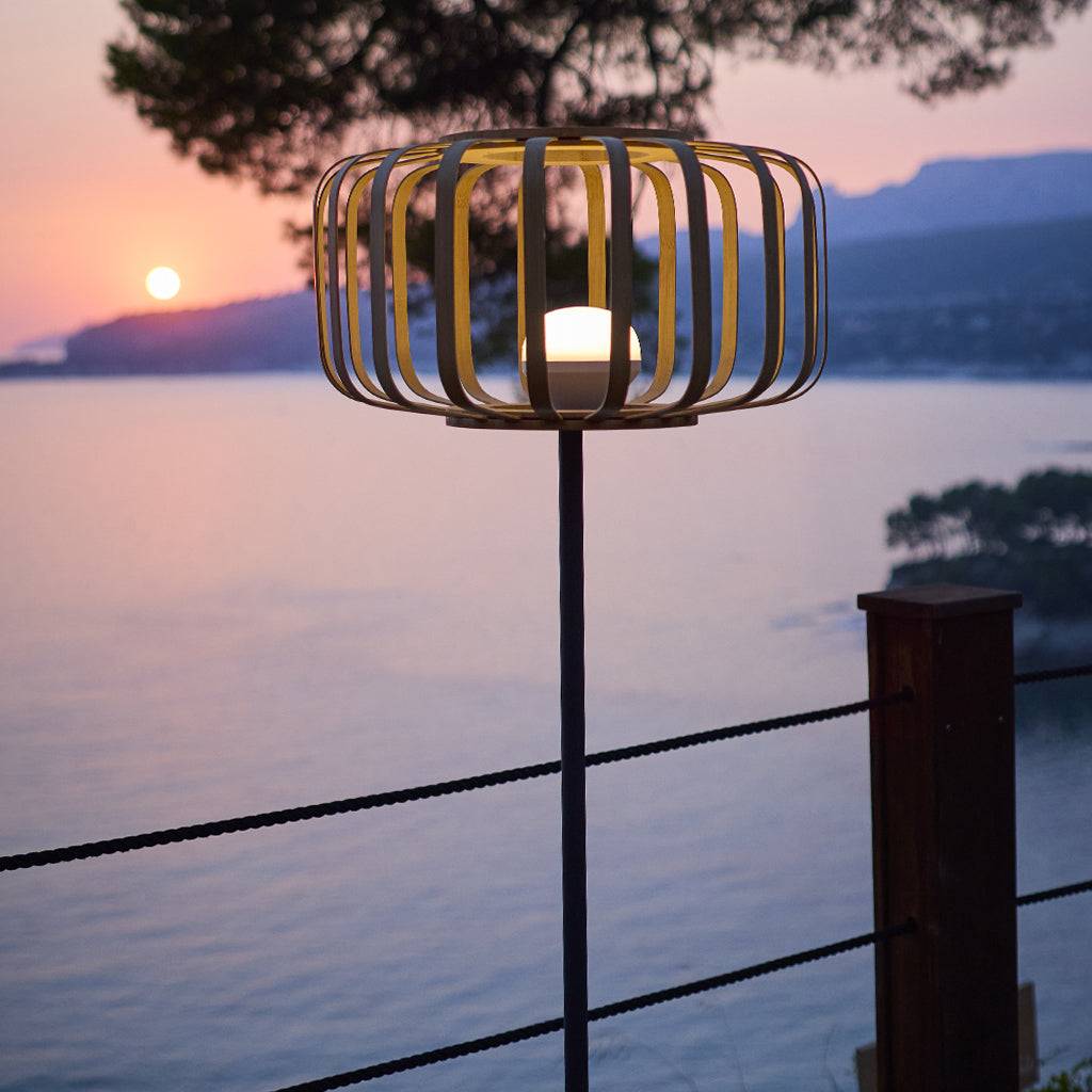 Lumisky - Lampadaire extérieur sans fil STANDY BAMBOU H150cm - Image 4