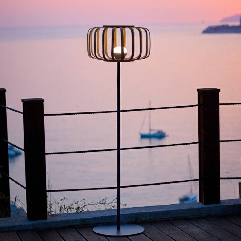 Lumisky - Lampadaire extérieur sans fil STANDY BAMBOU H150cm - Image 3