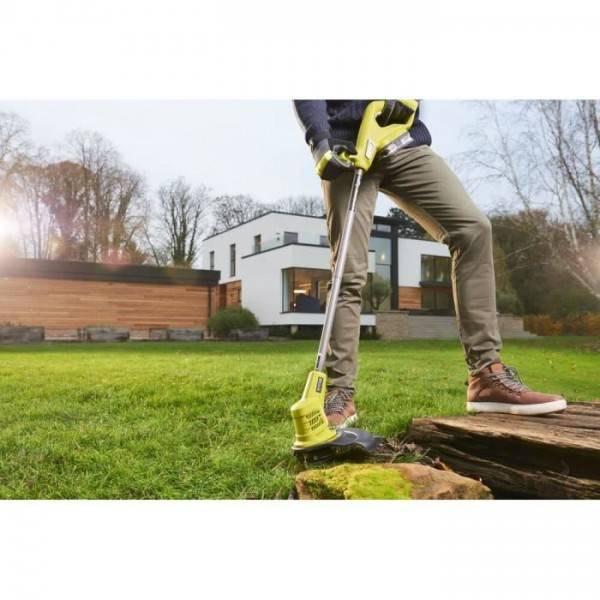 Ryobi - Tondeuse a Gazon RYOBI - Combo 2 outils ONE+ : RLM18X33B40 + coupe-bordures OLT1825M OFFERT - RLM1833BLT1825M - Image 4