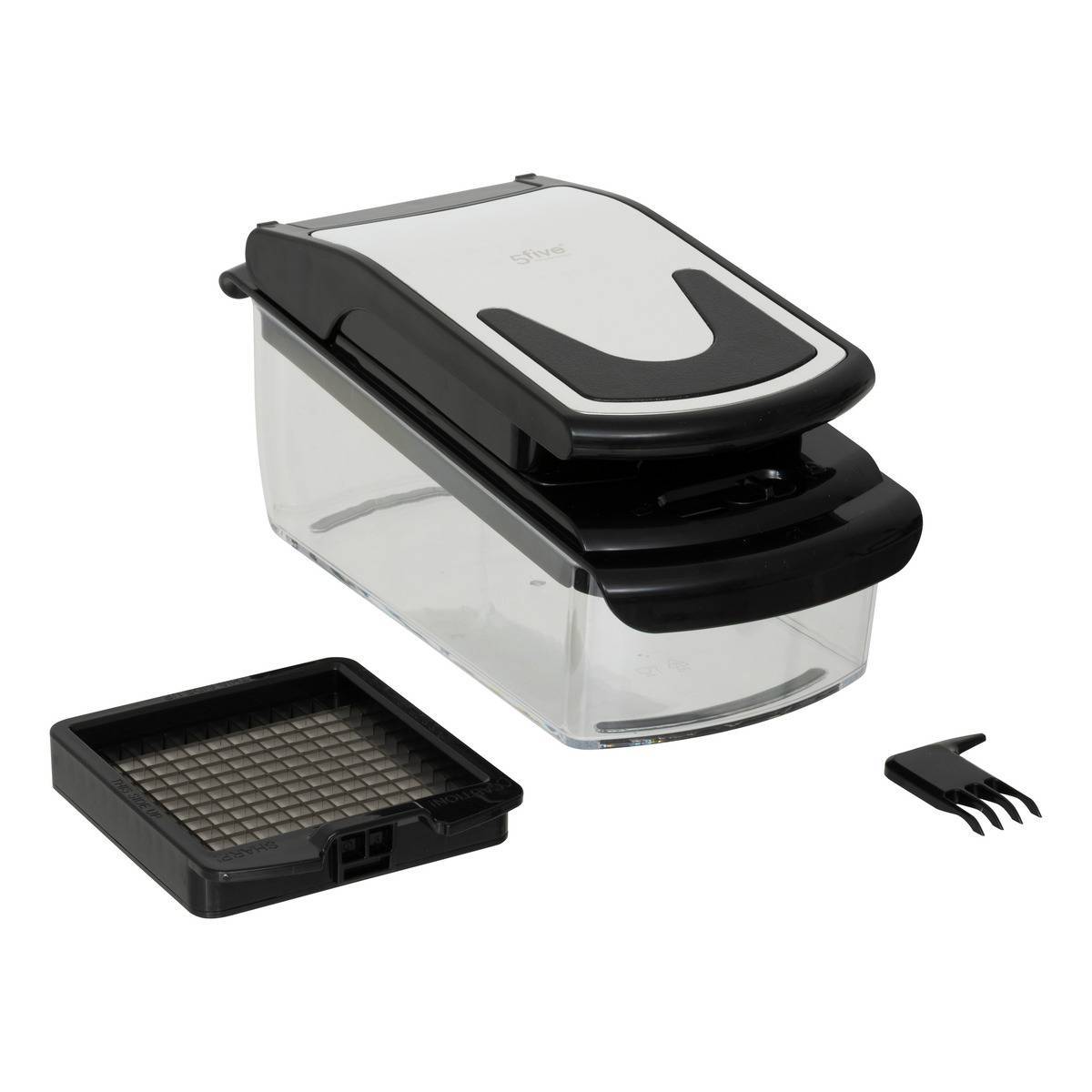 Mandoline Silver pro noir 2 lames - 5five - Image 1