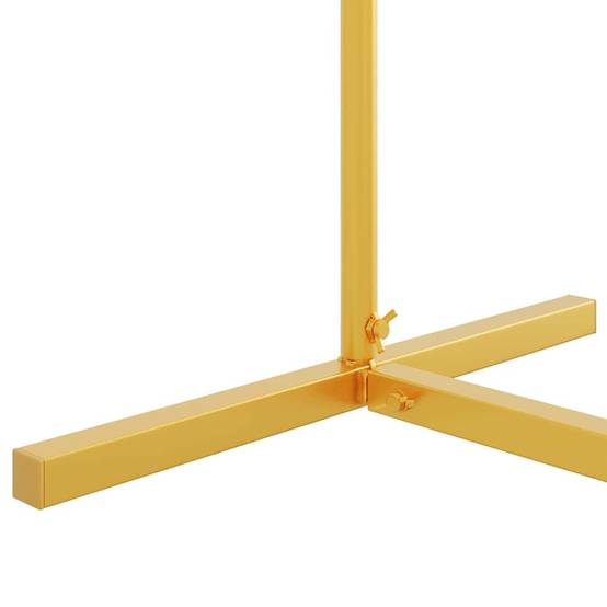 Arche de jardin en acier doré pour cérémonie et support plantes 100x200 cm - ComfortXL Outdoor Living - Image 7