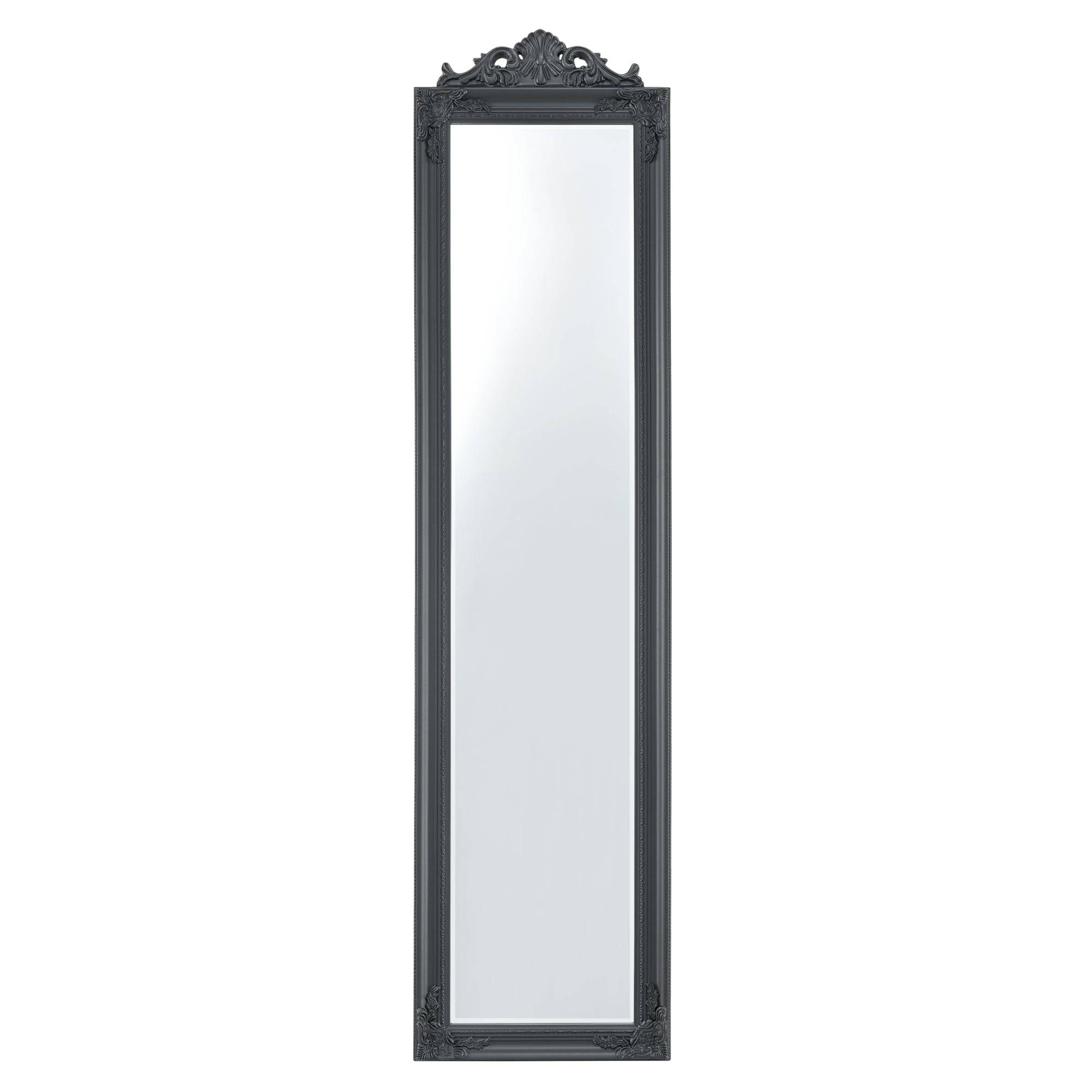 Helloshop26 - Miroir sur pied inclinable 160 x 40 cm gris foncé - Image 3