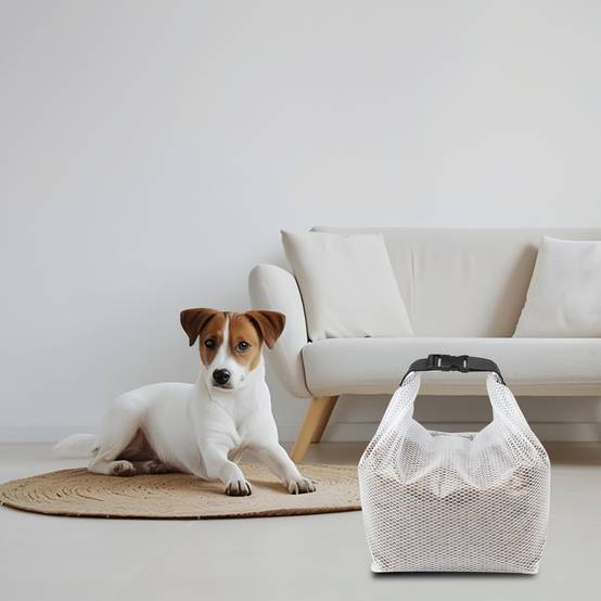Lot de 2 sacs de voyage pour croquettes chien - Étanches, 10 kg & 7,6 kg - Pratique camping & transport - Living123 - Image 3