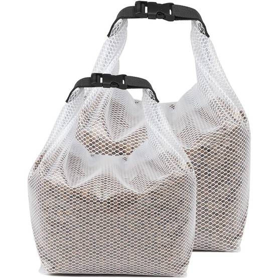 Lot de 2 sacs de voyage pour croquettes chien - Étanches, 10 kg & 7,6 kg - Pratique camping & transport - Living123 - Image 1