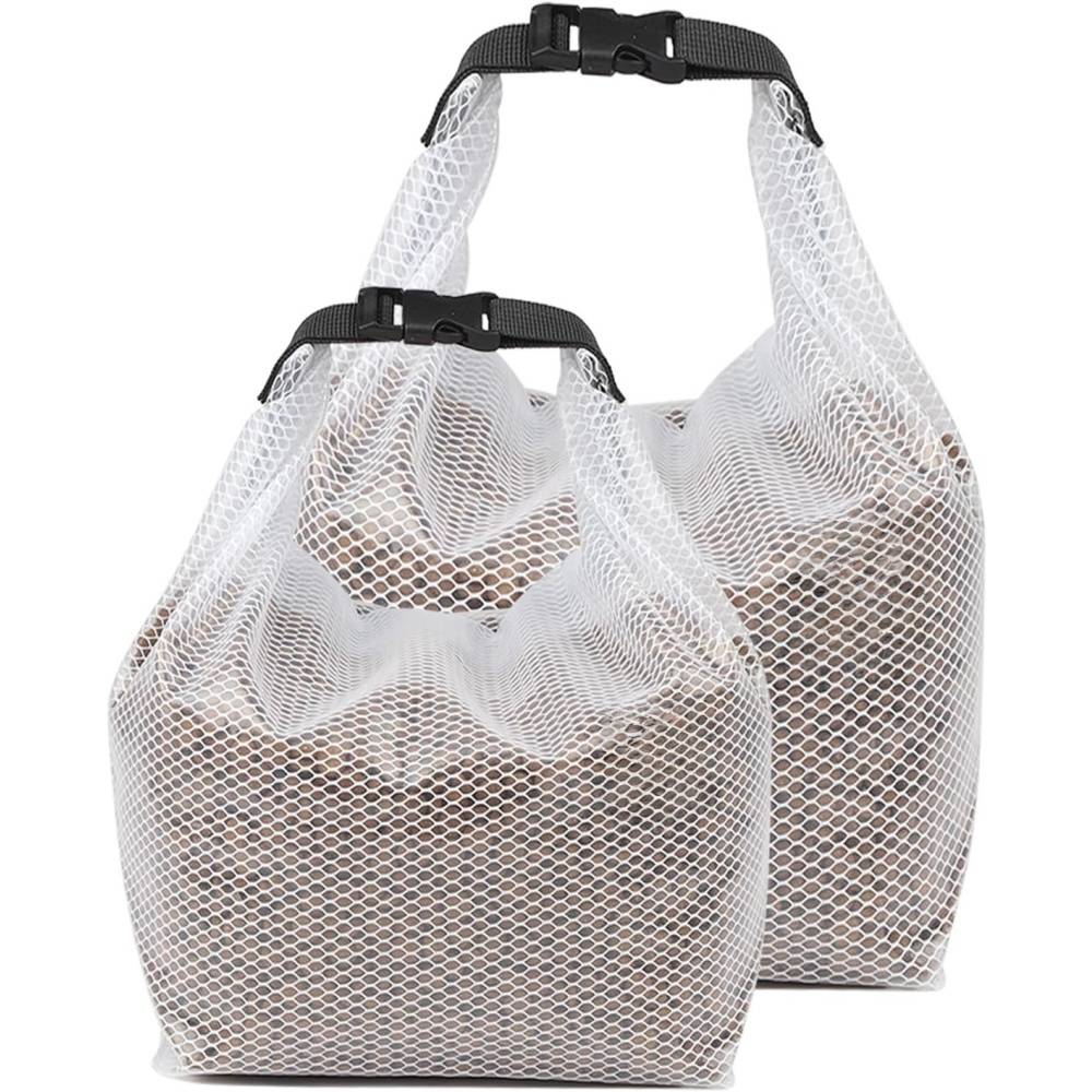 Lot de 2 sacs de voyage pour croquettes chien - Étanches, 10 kg & 7,6 kg - Pratique camping & transport - Living123 - Image 1