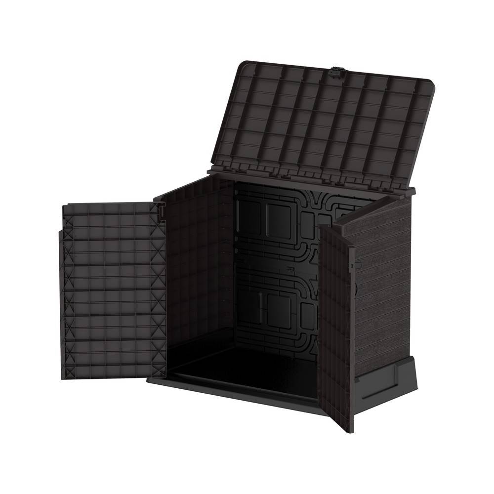Duramax - Armoire de rangement extérieur StoreAway 850L - Marron Duramax - Image 2