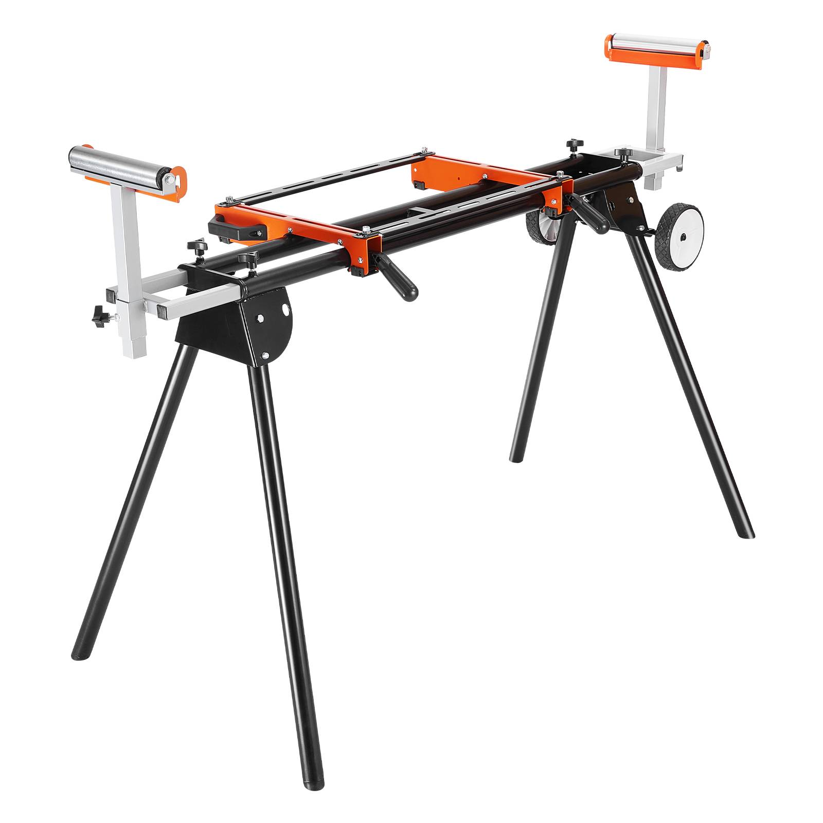 Vevor - VEVOR Support scie onglet universel 249.5kg, pliable, acier, hauteur/longueur réglable. - Image 9