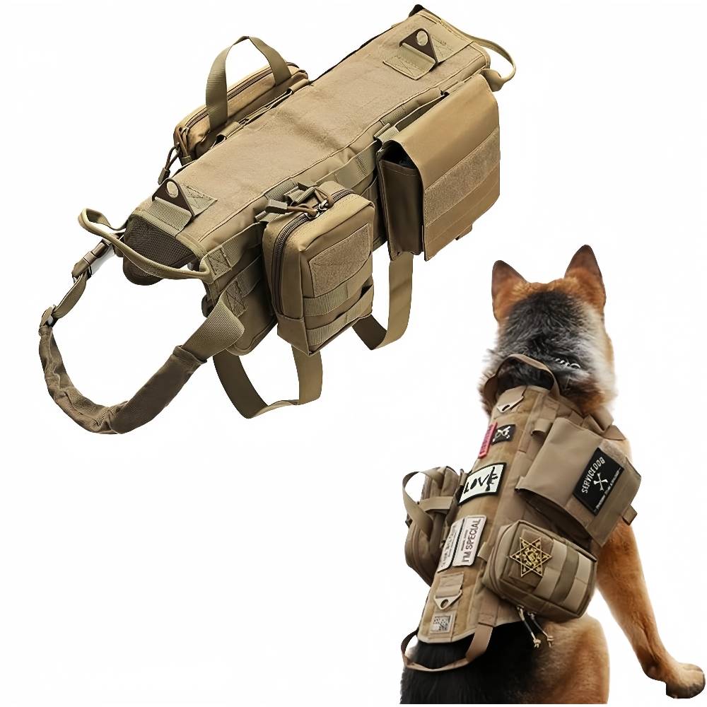 Harnais tactique pour chien xl - IntiMeg - Image 1