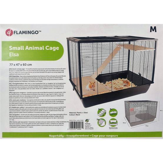 Cage Elsa M 77 x 47 x 60 cm pour rongeur - Image 2