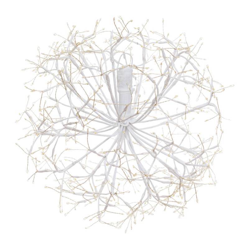 Lotti - Branche Ronde Riche RICHE Blanche Ø40cm 576 MicroLED FlashLED avec Rameaux Lotti - Image 5