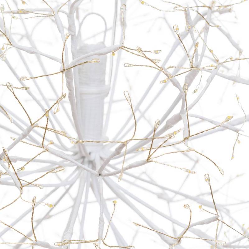 Lotti - Branche Ronde Riche RICHE Blanche Ø40cm 576 MicroLED FlashLED avec Rameaux Lotti - Image 3