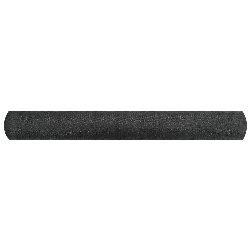 Helloshop26 - Filet brise-vue 2x10 m PEHD 195 g/m² noir - Image 2