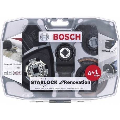 Bosch - Coffret GOP Starlock Renovation 5 pièces lames et abrasifs - BOSCH - 2608664624 - Image 2