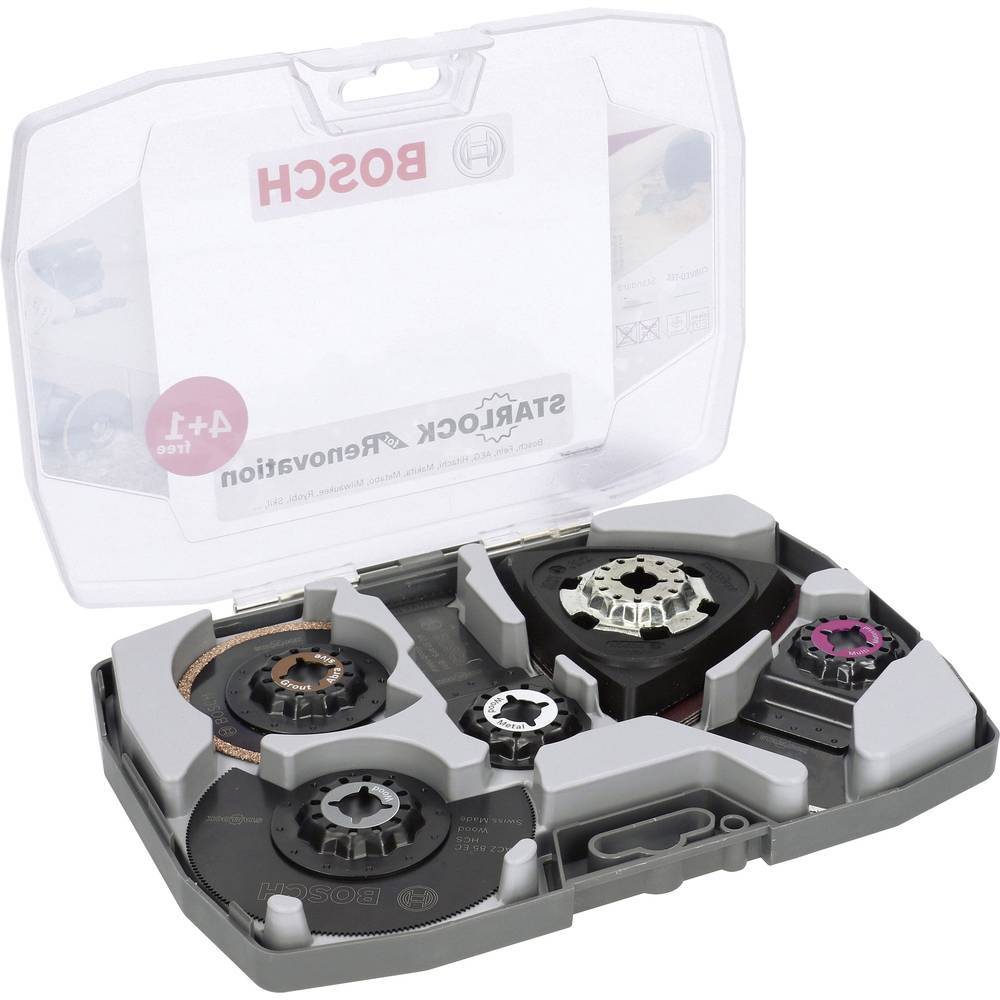 Bosch - Coffret GOP Starlock Renovation 5 pièces lames et abrasifs - BOSCH - 2608664624 - Image 1
