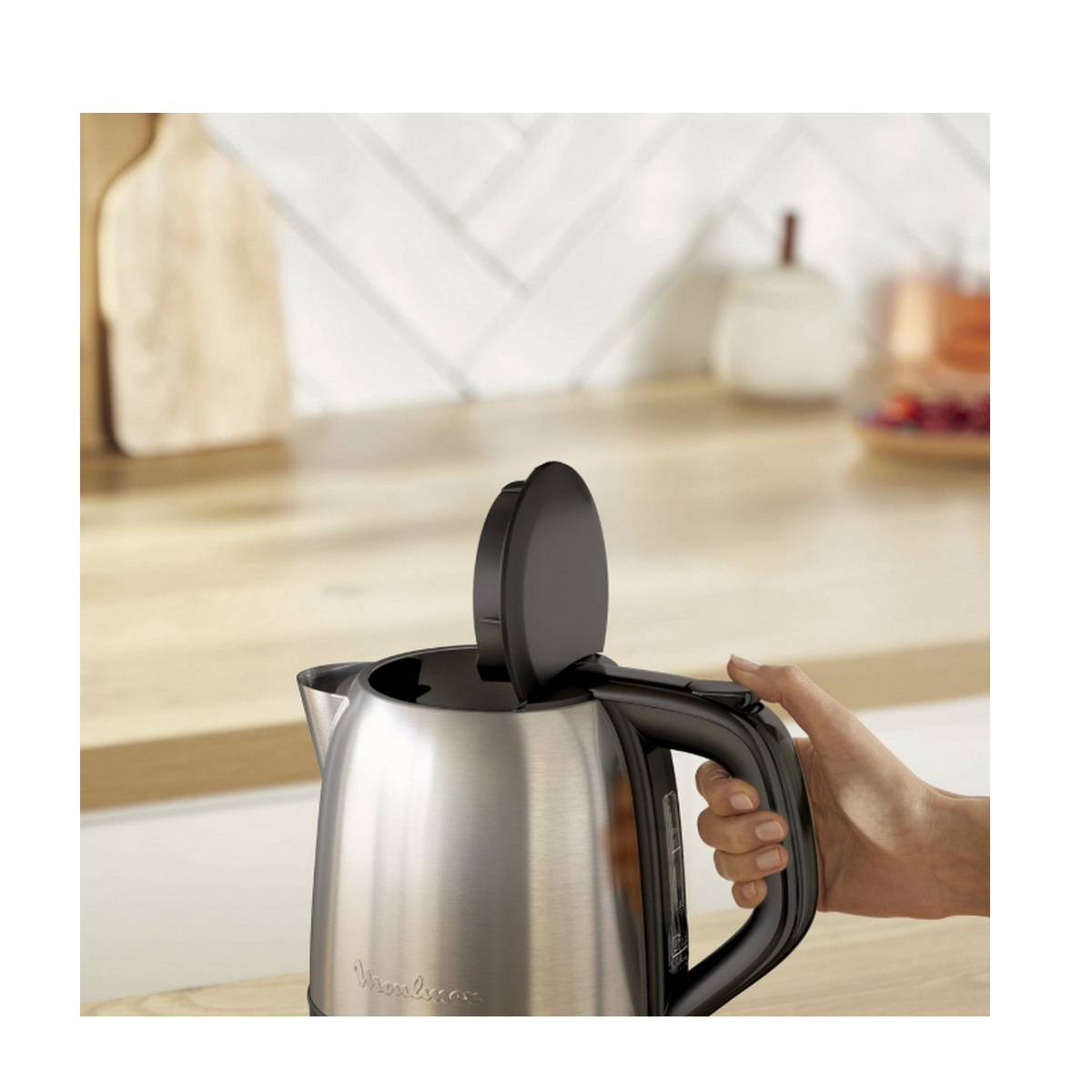 Moulinex - Bouilloire sans fil 1l 2400w  mini inox BY5S2DE0 Moulinex - Image 4