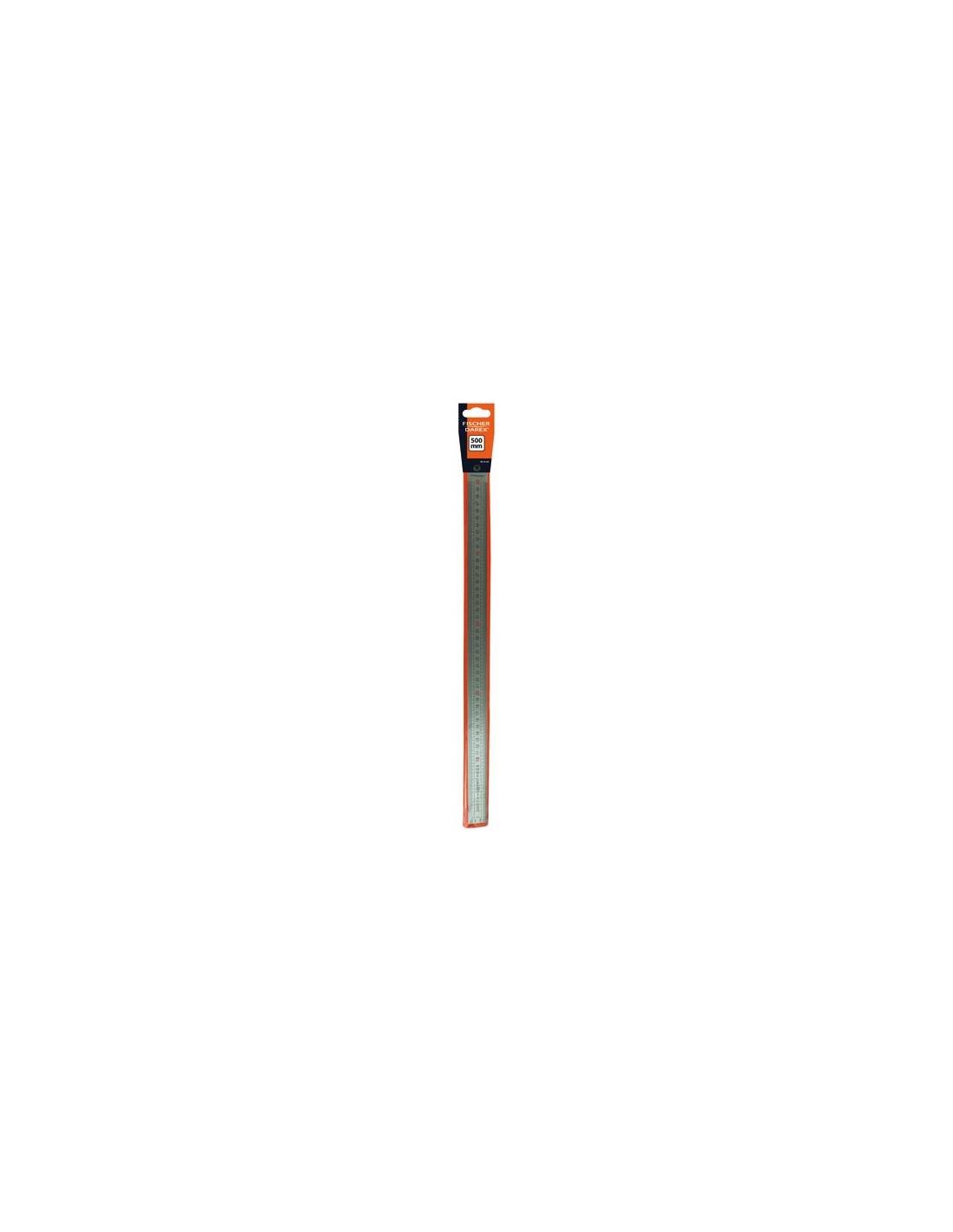 Fischer Darex - Réglet Inox 500mm - Fischer Darex