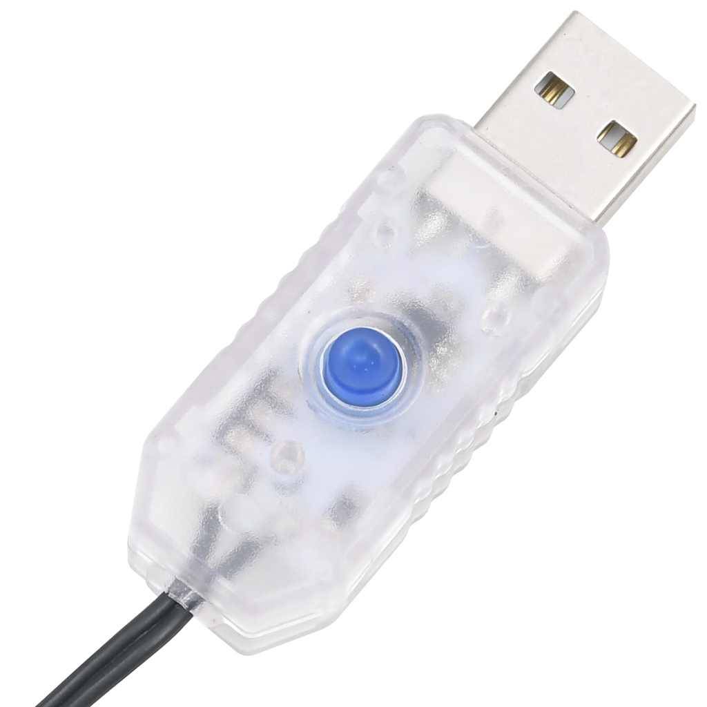 Guirlande Lumineuse LED 150 Lampes Déco Fêtes Blanc Chaud 15 m – ComfortXL Outdoor Living - Image 7