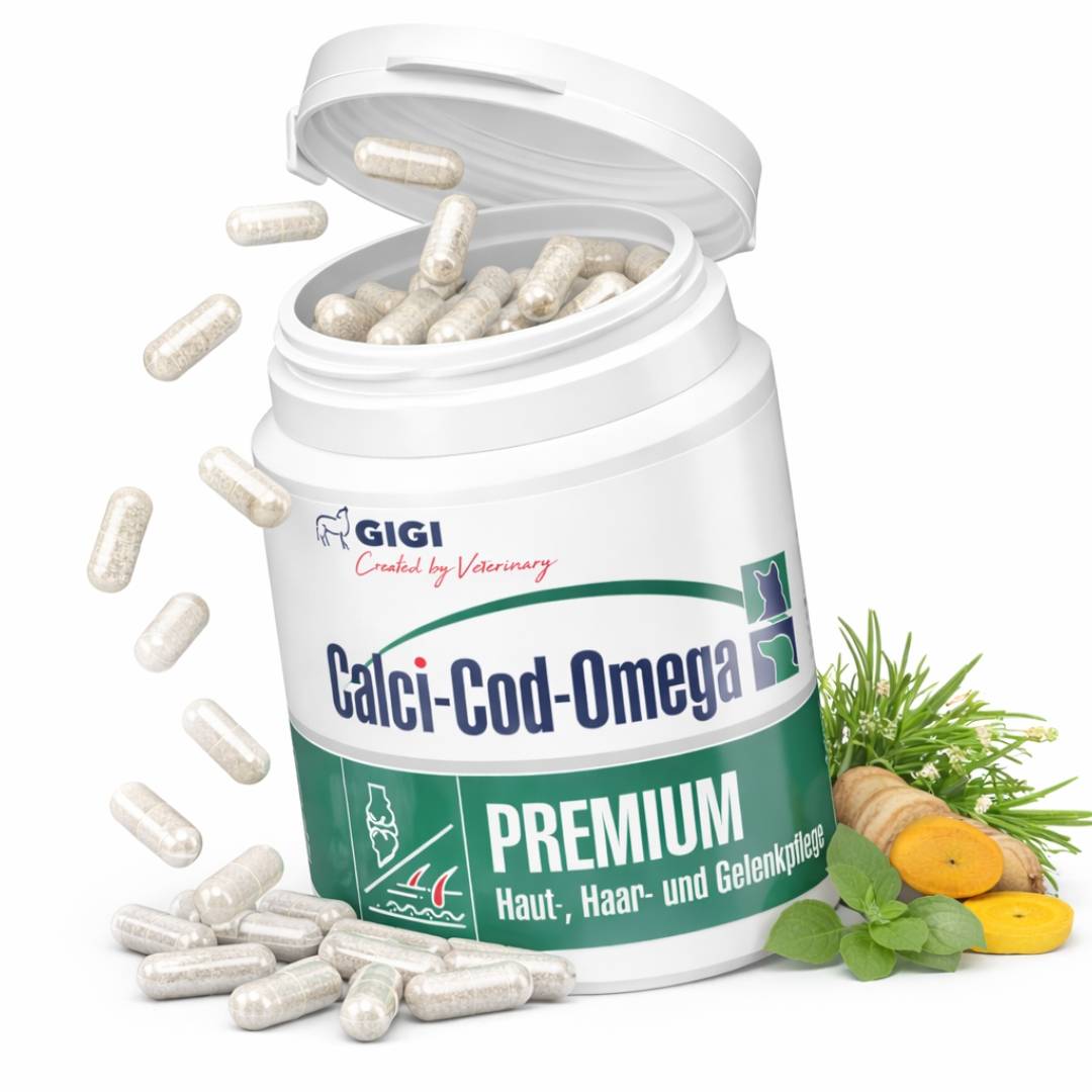 Oméga 3 & Calcium Naturel 21 capsules GIGI VET - Image 1