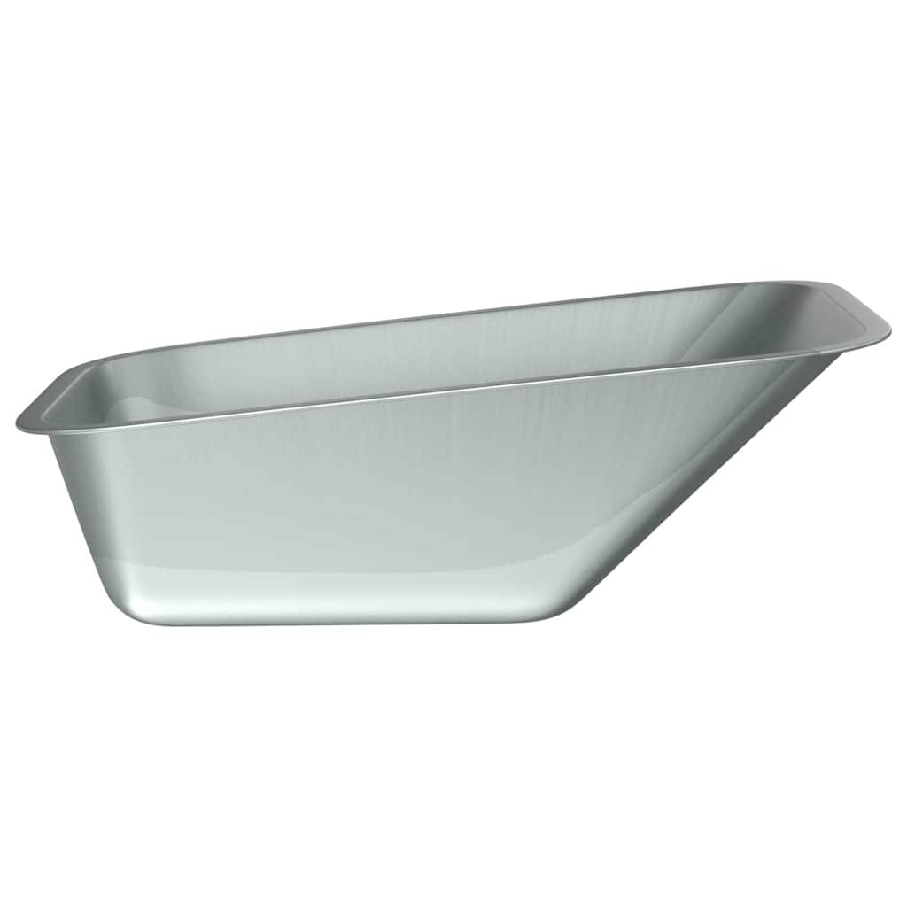PANGIVO - Plateau de brouette acier argenté 88 x 60 x 32 cm - PANGIVO - Image 6