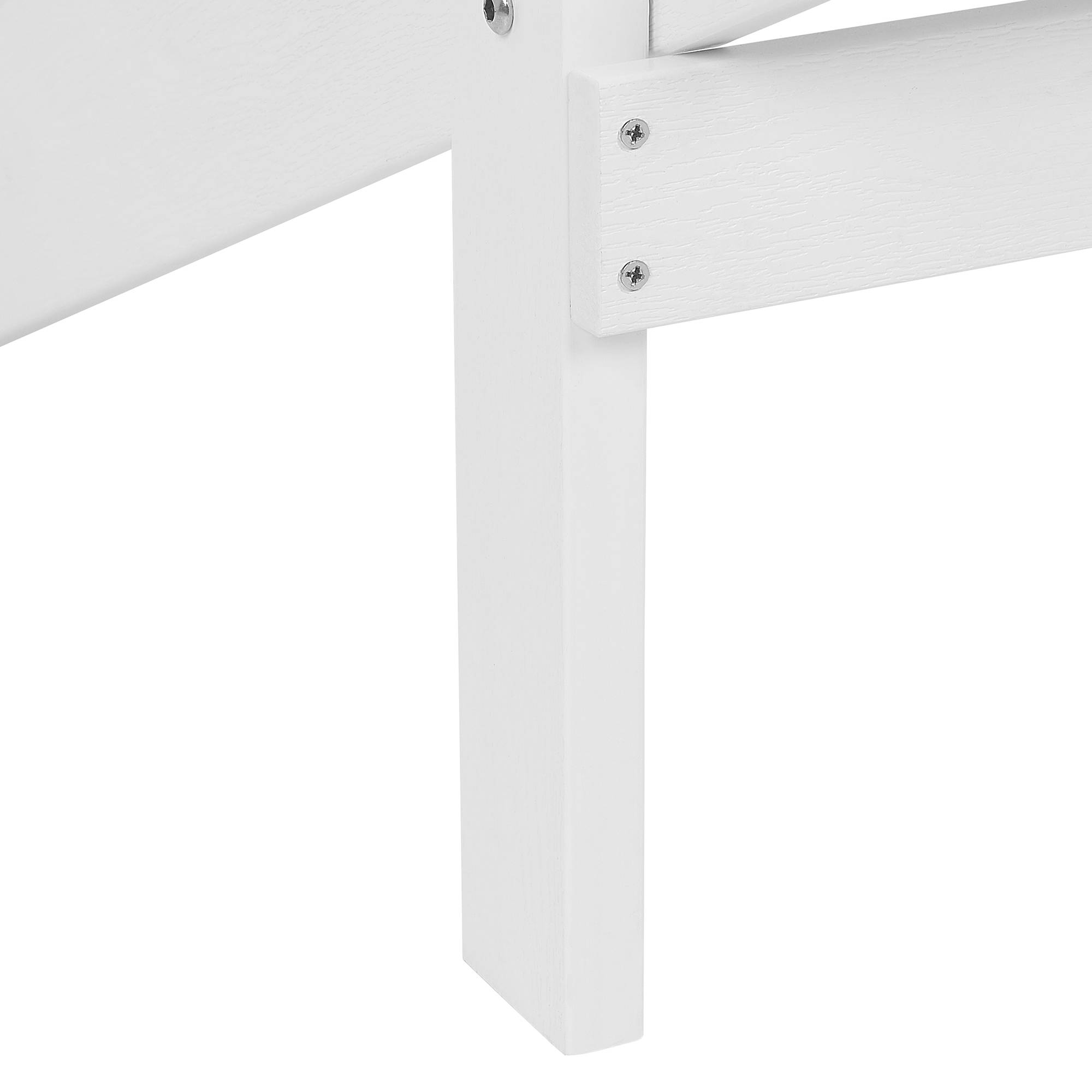Beliani - Chaise de jardin Bois synthétique Blanc ADIRONDACK - Beliani - Image 10