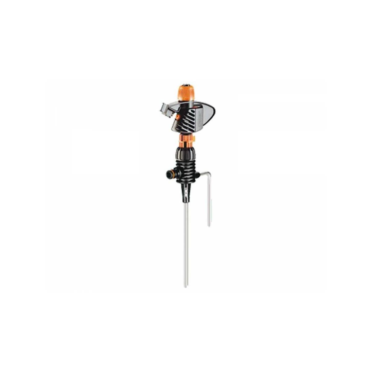 Claber - Arroseur Claber Impact sur piquet 8707 terrain jusqu'à 397m2 débit 16.9 L/min