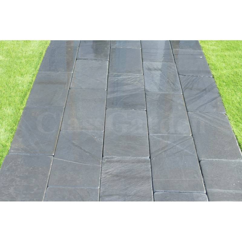 Pavé  Ardoise Patiné 50 cm - Pack 40 pièces - 5 m² - Image 6