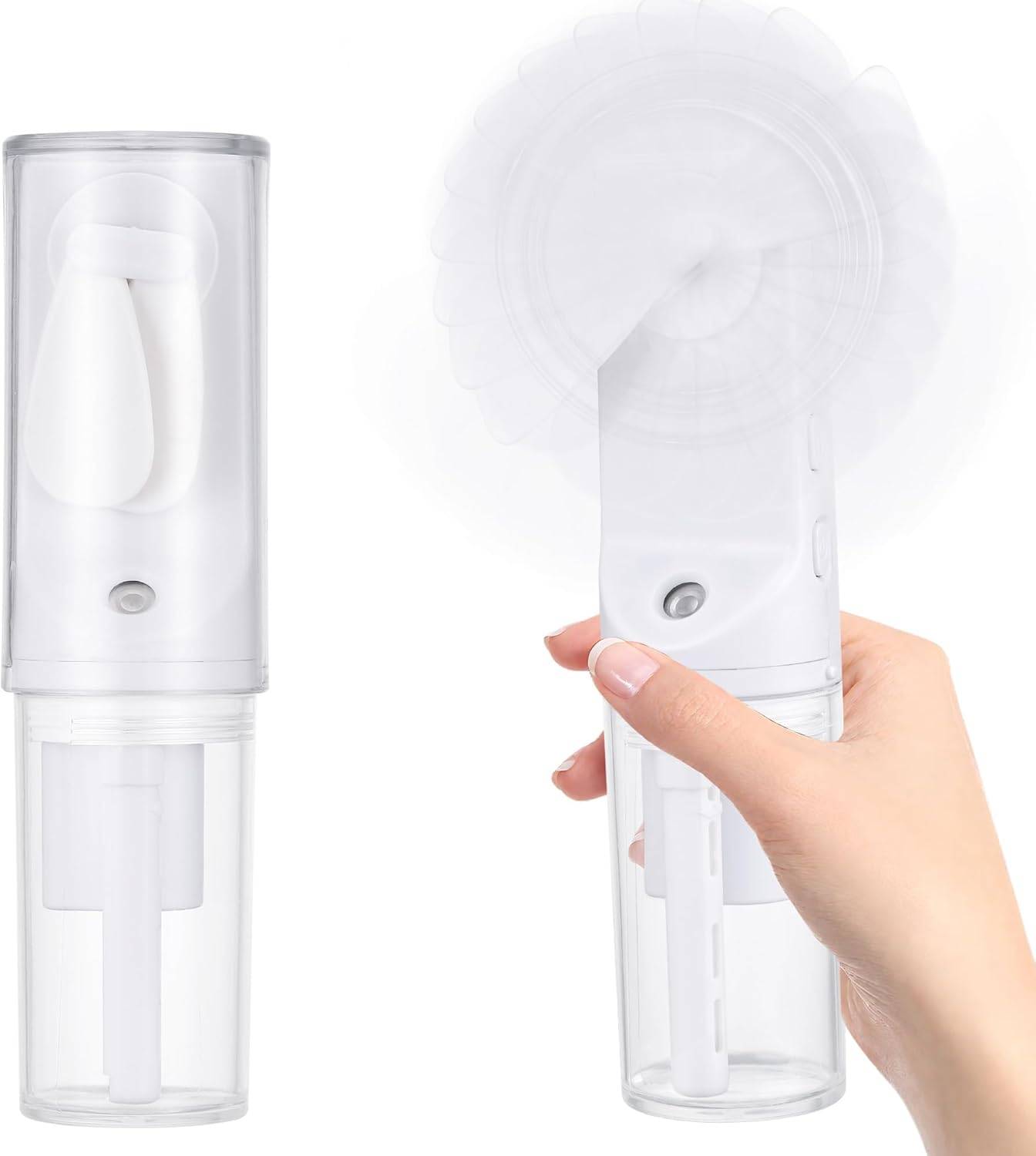 Vendos85 - Ventilateur de table brumisateur rechargeable 4 vitesses