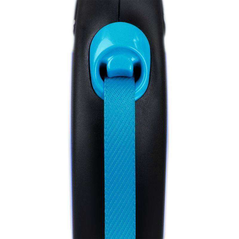 Flexi - Laisse New Neon S Tape 5 m black/ neon blue CL11T5-251-S-NEOBL Flexi - Image 2