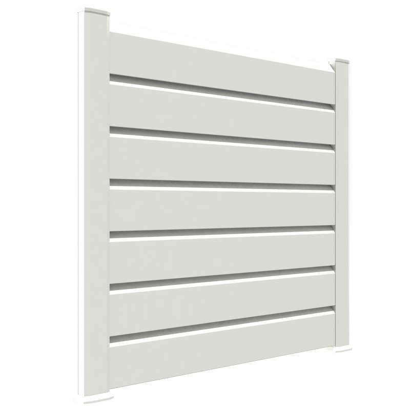 Closea - Kit cloture - Lame 16cm   - PVC Blanc - LG: 6m x H: 1m44 Closea - Image 1