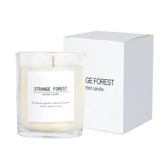 Bougie parfumée Gardénia pot en verre 100g - IntiMeg - Image 1