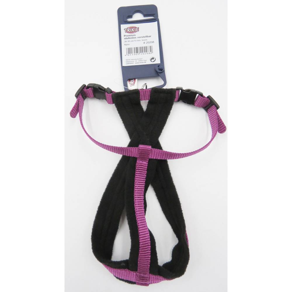 Trixie - Harnais  T XS 26-38 cm  violet et noir pour chien - Image 3