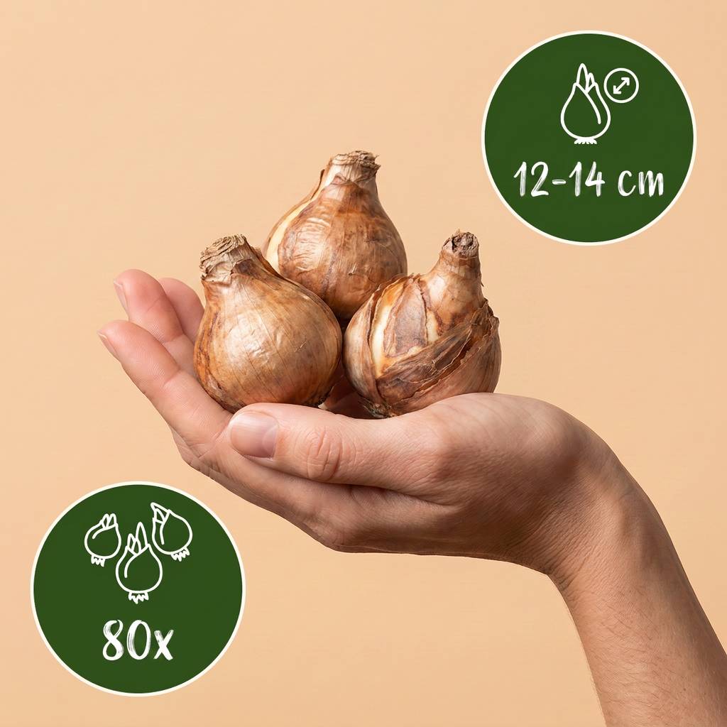 La Green Touch - Narcisse double en mélange - 80 bulbes - Image 3
