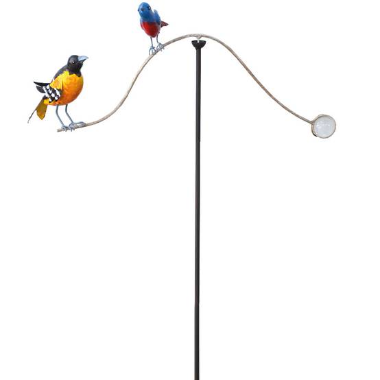 La Grande Prairie - Balancier jardin Oiseaux 145x15x69cm