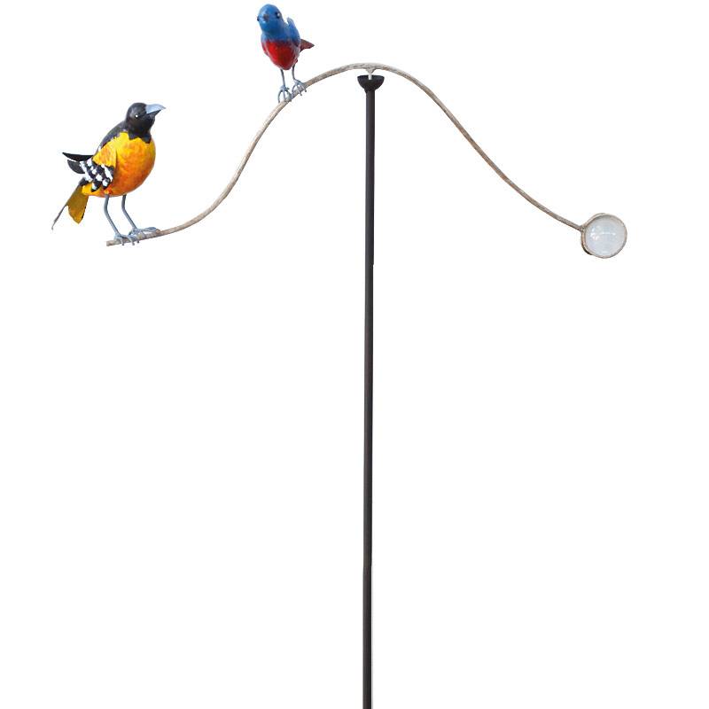 La Grande Prairie - Balancier jardin Oiseaux 145x15x69cm