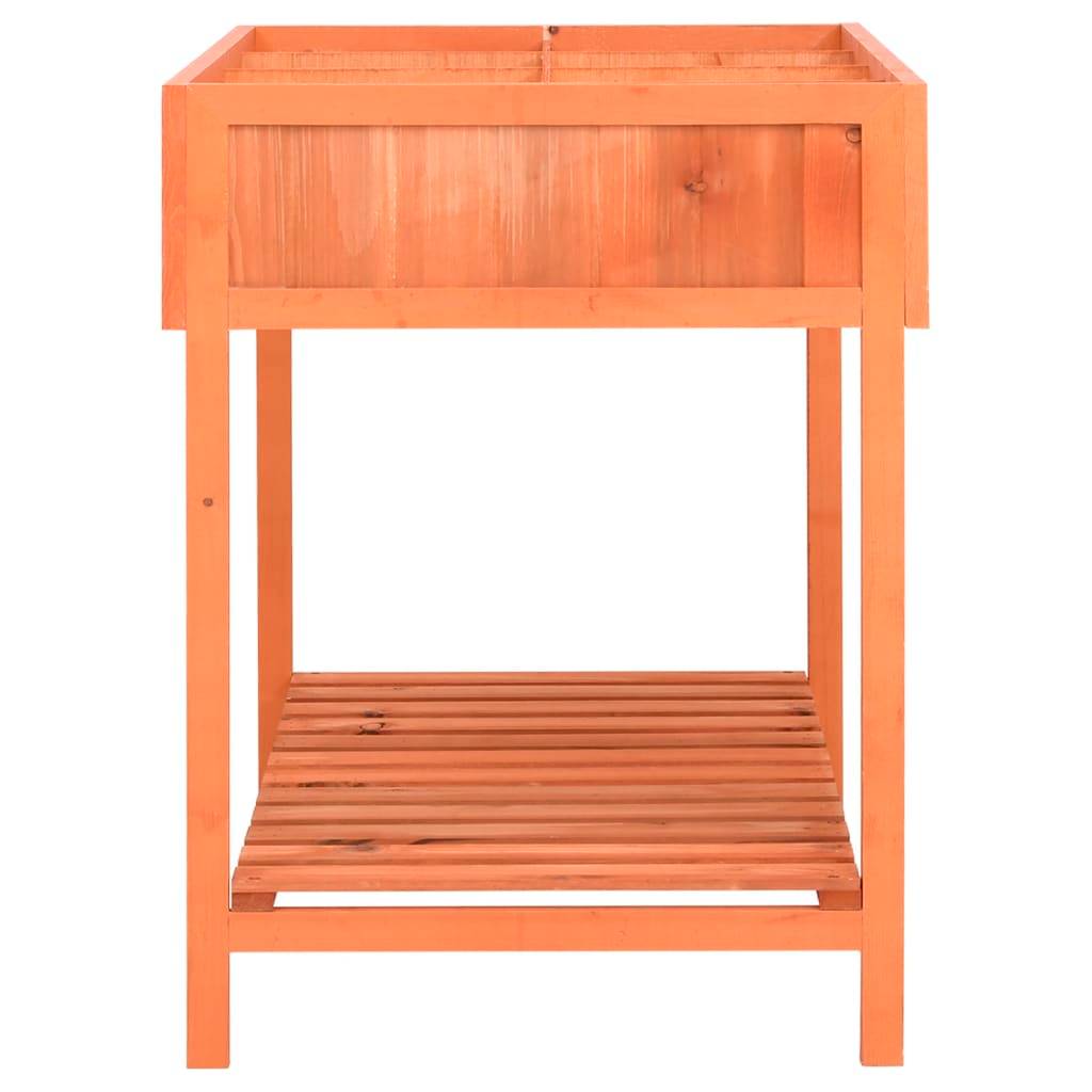 Helloshop26 - Jardinière à herbes 80 x 60 x 80 cm bois de sapin massif - Image 3