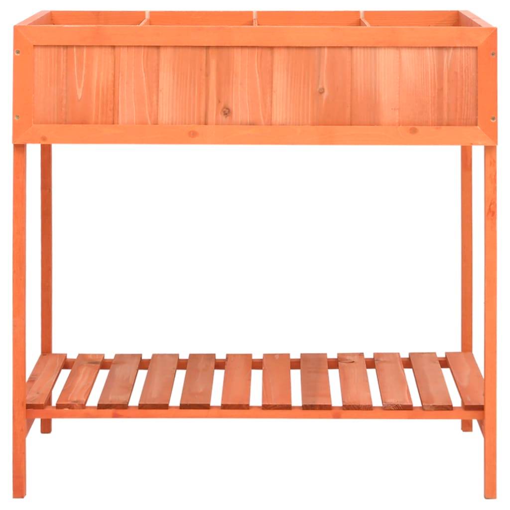 Helloshop26 - Jardinière à herbes 80 x 60 x 80 cm bois de sapin massif - Image 2